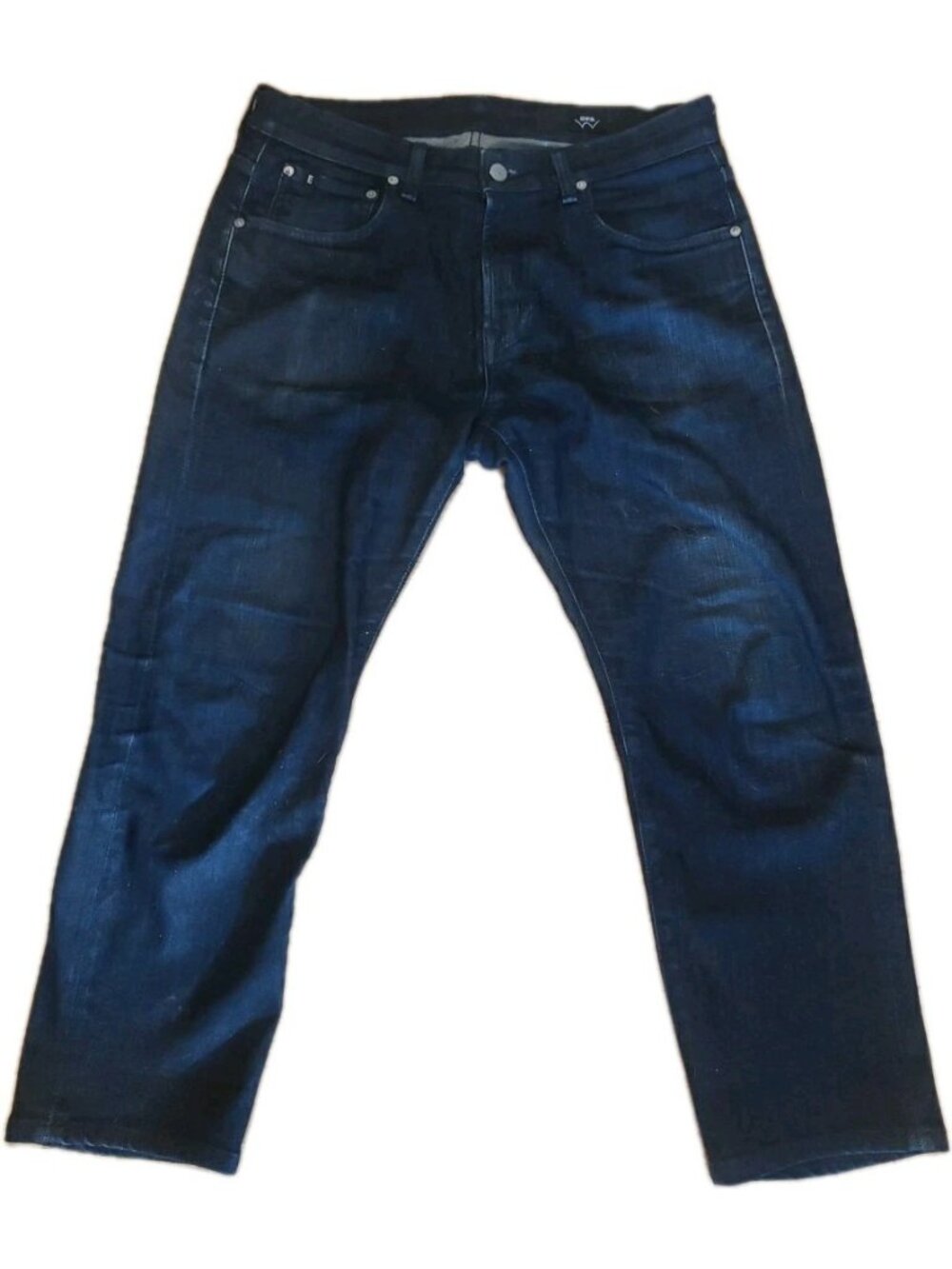 Edwin Jeans Mens 32 Blue Straight Leg Dark Wash Denim Japan Casual 32x24